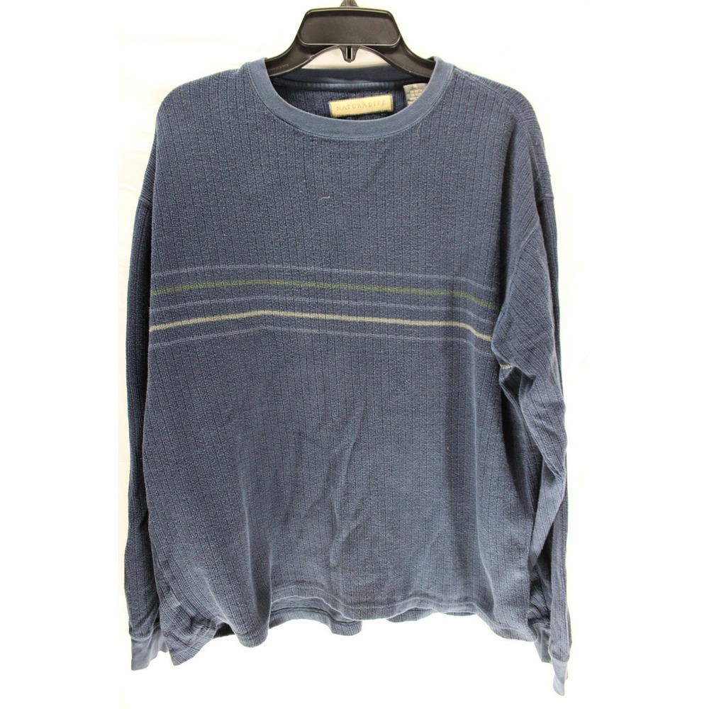 Naturalife Cotton Sweater Navy Size XL‎